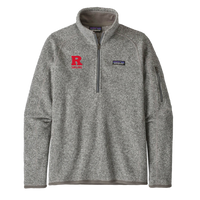 Women's Better Sweater Quarter Zip Fleece Rutgers Sailing