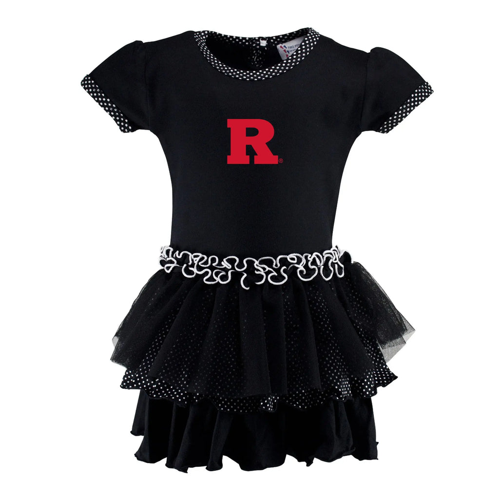 Rutgers Pin Dot Tutu Dress Two Feet Ahead