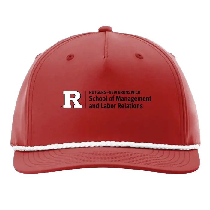 SMLR Five-Panel Classic Rope Cap School of Management & Labor Relations