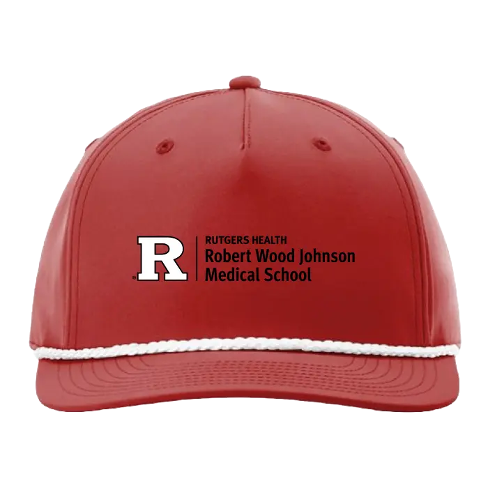 RWJMS Five-Panel Classic Rope Cap Robert Wood Johnson Medical School