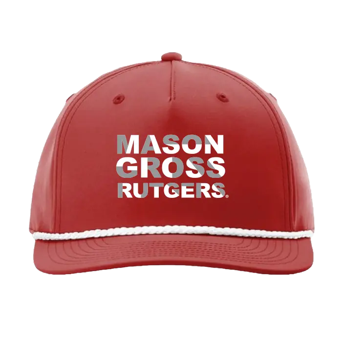 MGSA Classic Rope Cap Mason Gross School of Arts