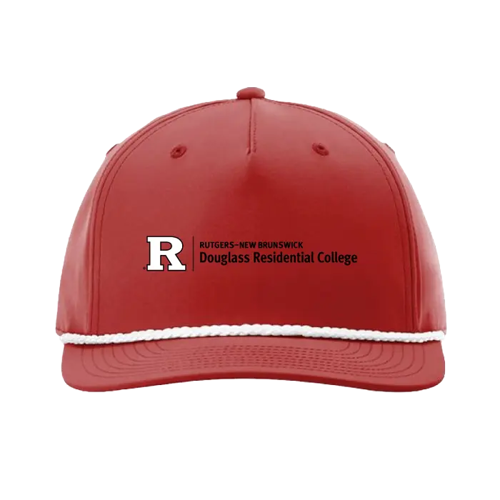 Douglass Five-Panel Classic Rope Cap Douglass College