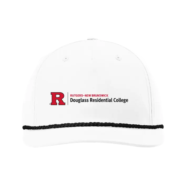 Douglass Five-Panel Classic Rope Cap Douglass College