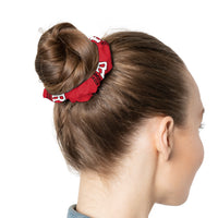 Red Cheer Scrunchie – Team Spirit Hair Accessory  Accessories