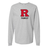 Rutgers Family Unisex Heavyweight Jersey Long Sleeve T-Shirt Rutgers Family