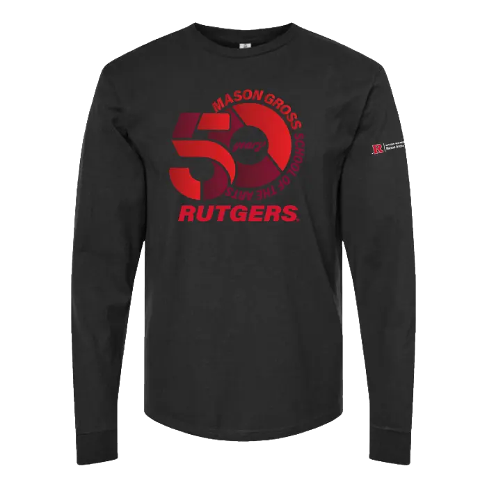 50th Anniversary Unisex Long Sleeve T-Shirt Mason Gross School of Arts