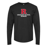 Newark Graduate School Unisex Heavyweight Jersey Long Sleeve T-Shirt Rutgers Newark Graduate School