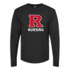 Nursing Unisex Heavyweight Jersey Long Sleeve T-Shirt Rutgers School of Nursing