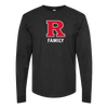 Rutgers Family Unisex Heavyweight Jersey Long Sleeve T-Shirt Rutgers Family