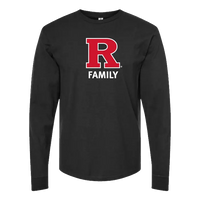 Rutgers Family Unisex Heavyweight Jersey Long Sleeve T-Shirt Rutgers Family
