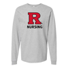 Unisex Heavyweight Jersey Long Sleeve T-Shirt Rutgers School of Nursing