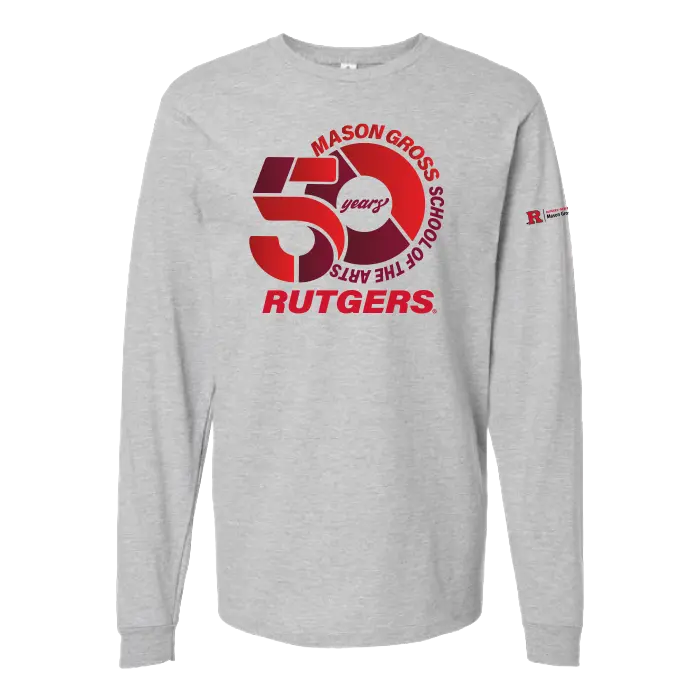 50th Anniversary Unisex Long Sleeve T-Shirt Mason Gross School of Arts