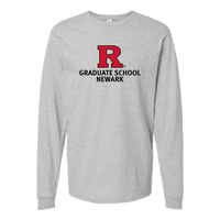 Newark Graduate School Unisex Heavyweight Jersey Long Sleeve T-Shirt Rutgers Newark Graduate School