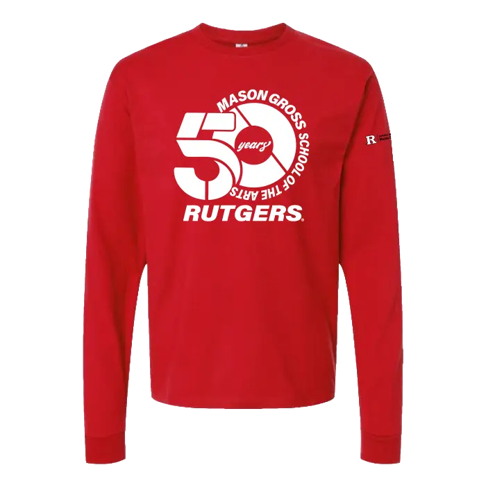 50th Anniversary Unisex Long Sleeve T-Shirt Mason Gross School of Arts