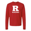 Unisex Heavyweight Jersey Long Sleeve T-Shirt Rutgers School of Nursing
