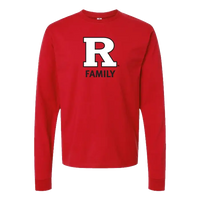 Rutgers Family Unisex Heavyweight Jersey Long Sleeve T-Shirt Rutgers Family