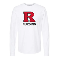 Unisex Heavyweight Jersey Long Sleeve T-Shirt Rutgers School of Nursing