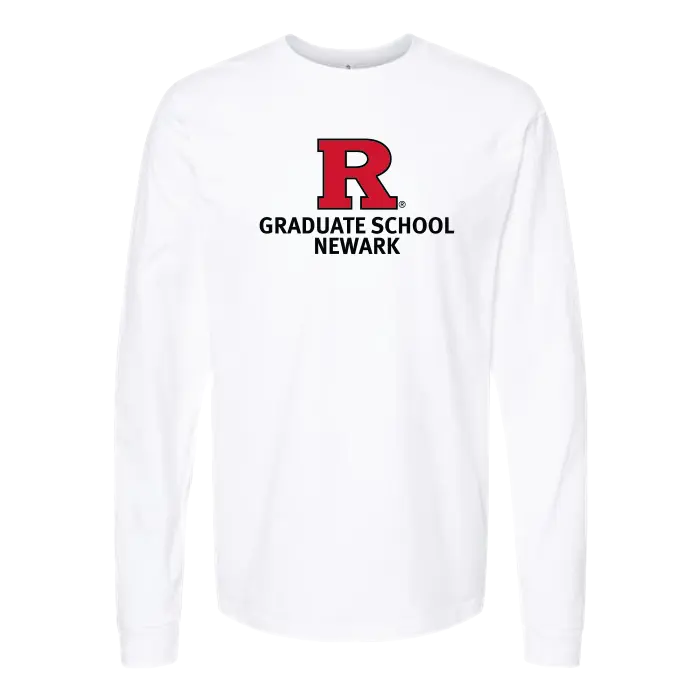 Newark Graduate School Unisex Heavyweight Jersey Long Sleeve T-Shirt Rutgers Newark Graduate School