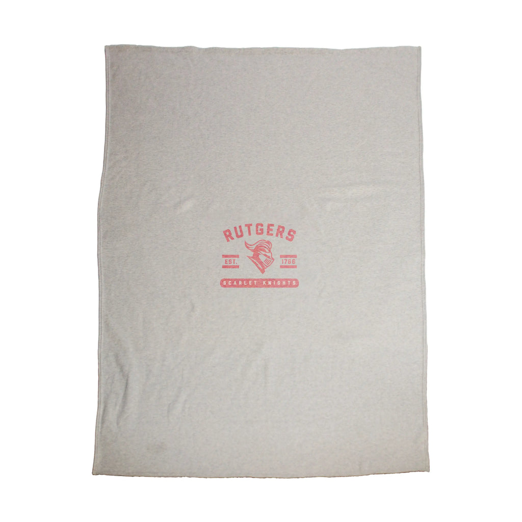 Rutgers Sublimated Sweatshirt Blanket Logo Brands