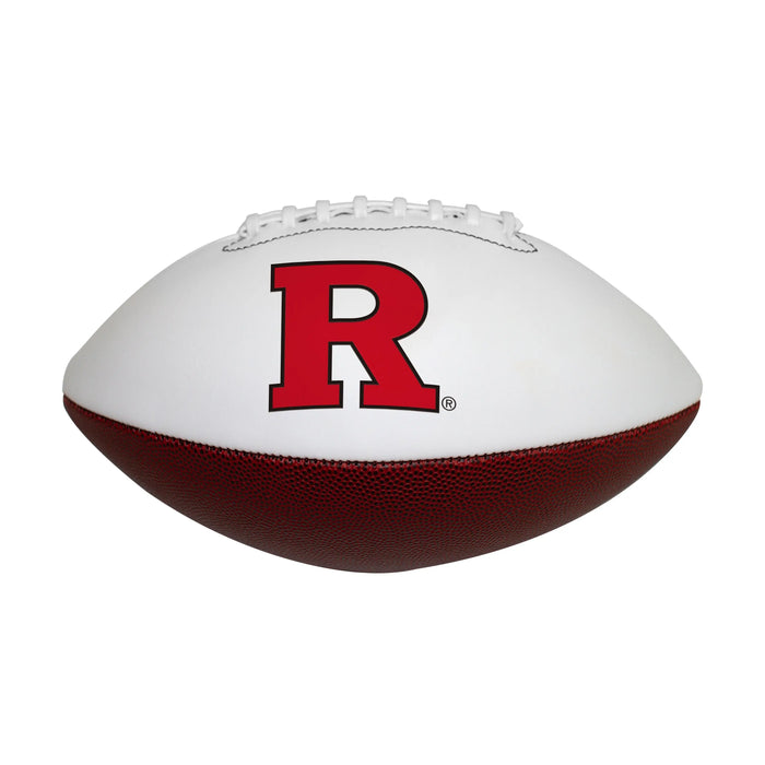 Rutgers Official-Size Autograph Football Logo Brands