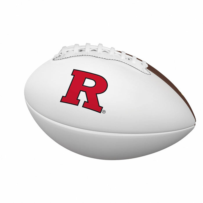 Rutgers Mini Autograph Football Logo Brands