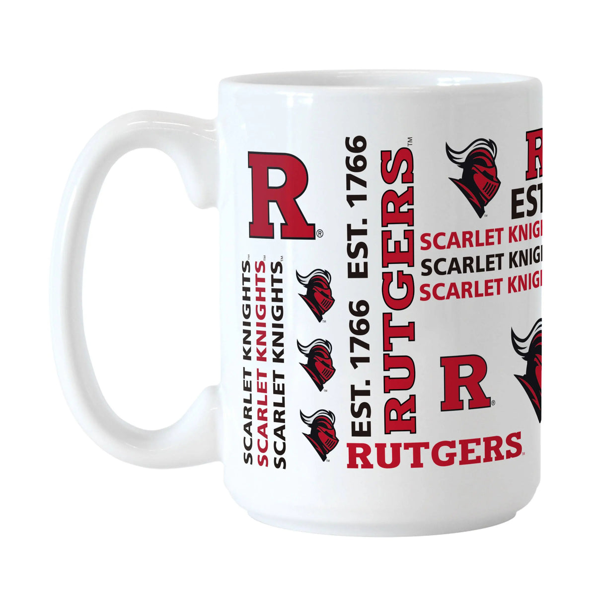 Rutgers 15oz Spirit Sublimated Mug Logo Brands