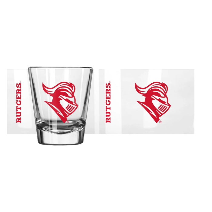 Rutgers 2oz Gameday Shot Glass Logo Brands