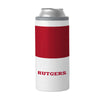 Rutgers 12oz Colorblock Slim Can Coolie Logo Brands