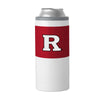 Rutgers 12oz Colorblock Slim Can Coolie Logo Brands