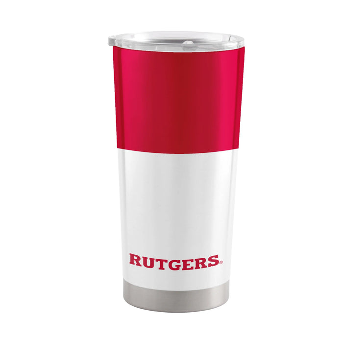 Rutgers 20oz Colorblock Stainless Tumbler Logo Brands