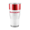 Rutgers 30oz Colorblock Stainless Steel Tumbler Logo Brands
