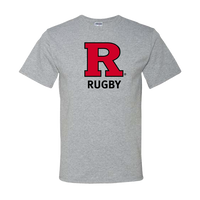 Block R Short Sleeve T-Shirt Rutgers Rugby