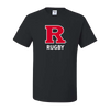 Block R Short Sleeve T-Shirt Rutgers Rugby