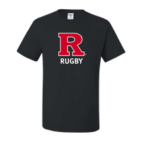 Block R Short Sleeve T-Shirt Rutgers Rugby