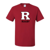 Block R Short Sleeve T-Shirt Rutgers Rugby