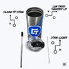 Rutgers Straw Tumbler GameTime Sidekicks