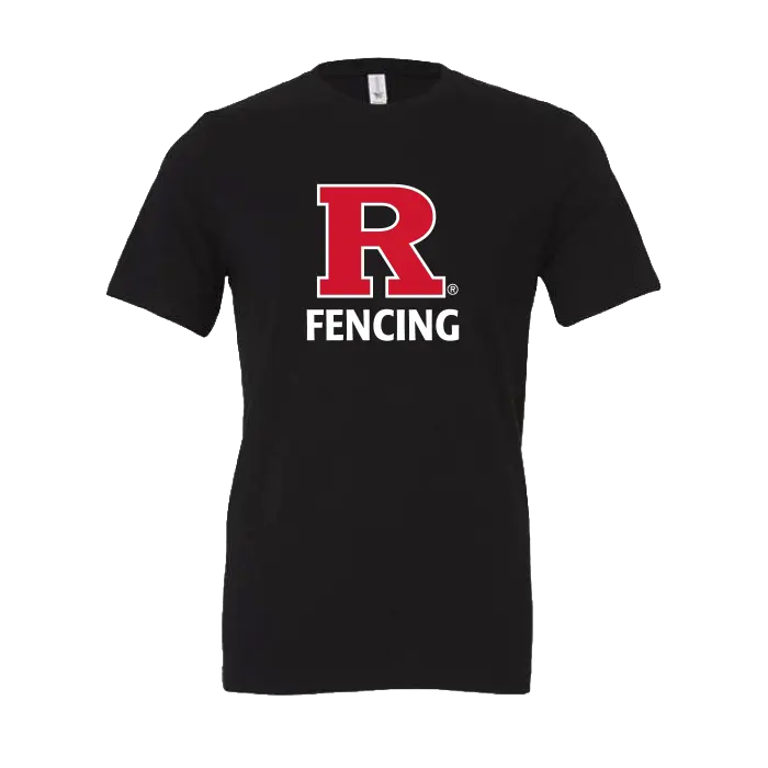 Fencing Jersey Short Sleeve T-Shirt Rutgers Fencing