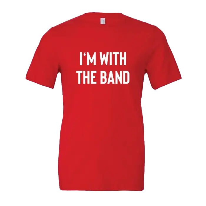 Marching Band I'm With the Band Jersey Tee Rutgers Marching Band