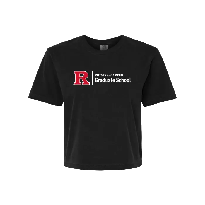 Camden Graduate School Women's Garment-Dyed Heavyweight Boxy T-Shirt Camden Graduate School