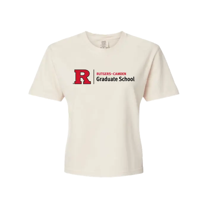 Camden Graduate School Women's Garment-Dyed Heavyweight Boxy T-Shirt Camden Graduate School