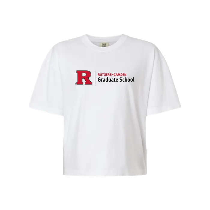 Camden Graduate School Women's Garment-Dyed Heavyweight Boxy T-Shirt Camden Graduate School