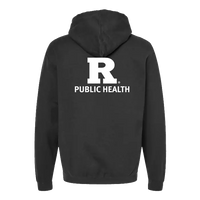 Public Health Unisex Fleece Hooded Sweatshirt Rutgers Public Health