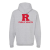 Public Health Unisex Fleece Hooded Sweatshirt Rutgers Public Health