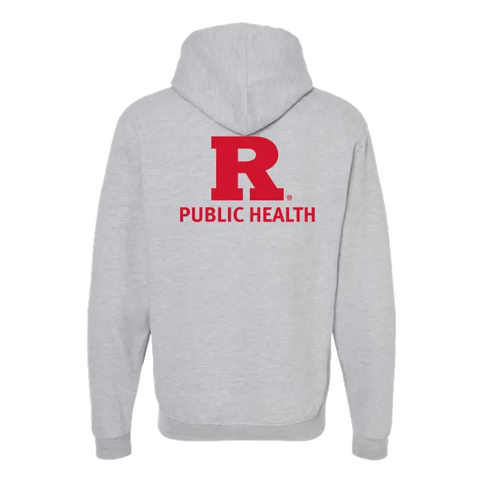 Public Health Unisex Fleece Hooded Sweatshirt Rutgers Public Health