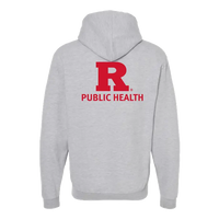 Public Health Unisex Fleece Hooded Sweatshirt Rutgers Public Health