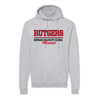 Newark Graduate School Unisex Fleece Hooded Sweatshirt Rutgers Newark Graduate School