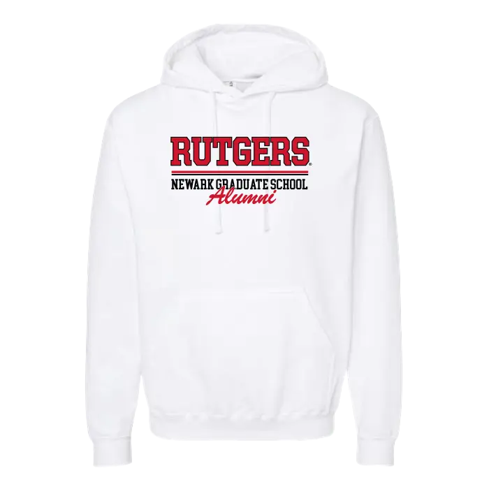 Newark Graduate School Unisex Fleece Hooded Sweatshirt Rutgers Newark Graduate School