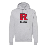 Rutgers Family Unisex Fleece Hooded Sweatshirt Rutgers Family