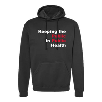 Public Health Unisex Fleece Hooded Sweatshirt Rutgers Public Health
