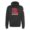 70th Anniversary of Nursing Unisex Fleece Hooded Sweatshirt Rutgers School of Nursing